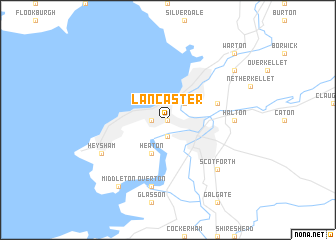 map of Lancaster