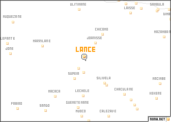 map of Lance