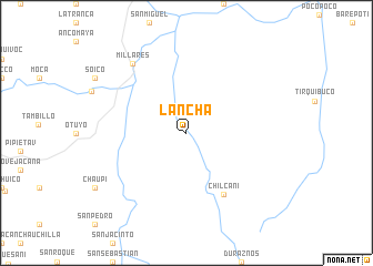 map of Lancha