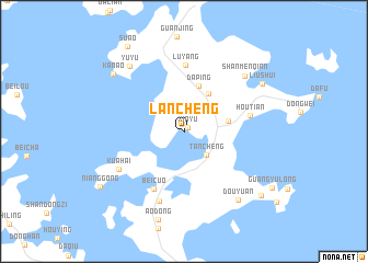 map of Lancheng