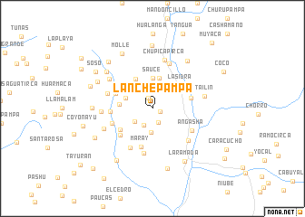 map of Lanchepampa