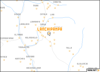 map of Lanchipampa