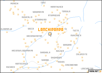 map of Lanchipampa