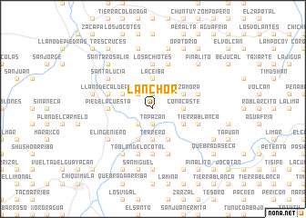 map of Lanchor