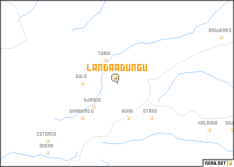 map of Landa Adungu