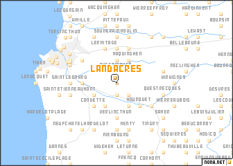 map of Landacres