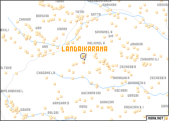 map of Landai Karama