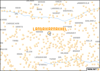 map of Landai Karna Khel