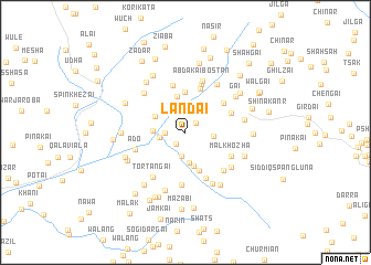 map of Landai