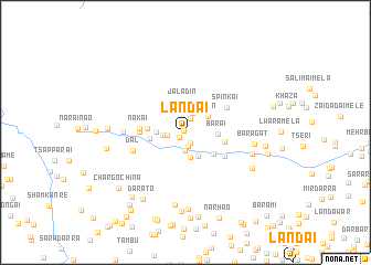 map of Landai