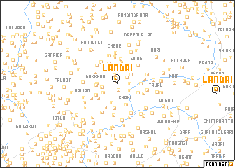 map of Landai