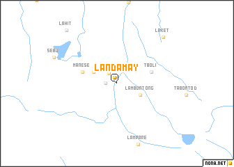 map of Landamay