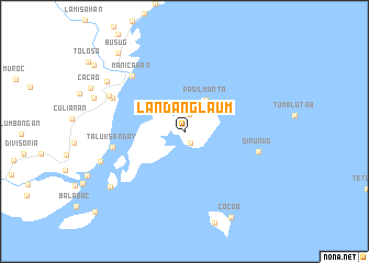 map of Landang Laum