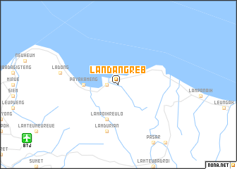 map of Landangreb