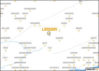 map of Landari