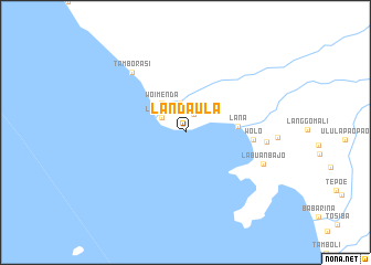 map of Landaula
