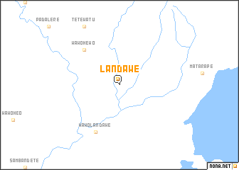 map of Landawe