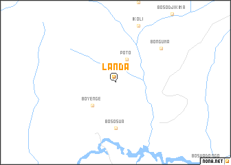 map of Landa