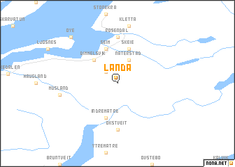 map of Landa