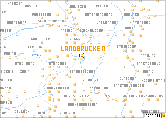 map of Landbrücken