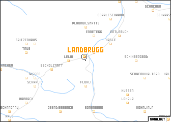 map of Landbrugg