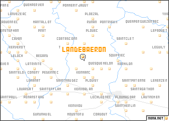 map of Landebaëron