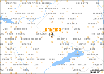 map of Landeira