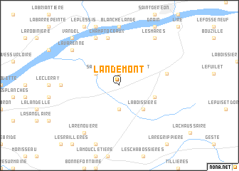 map of Landemont