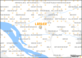 map of Lander