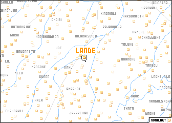 map of Lande