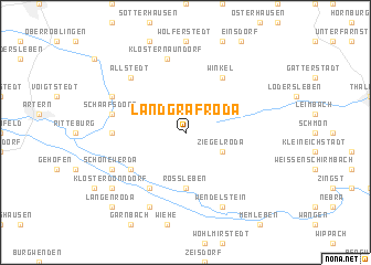map of Landgrafroda