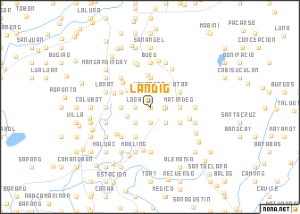 map of Landig