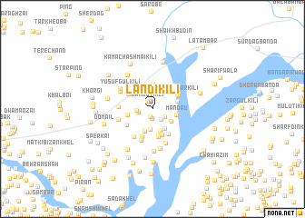 map of Landi Kili