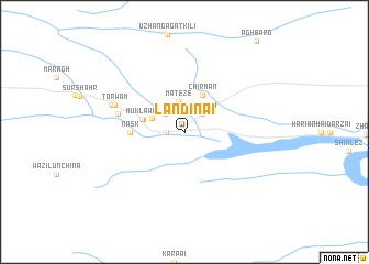 map of Landinai