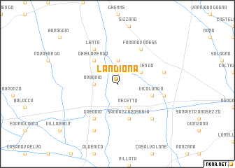 map of Landiona