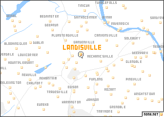 map of Landisville