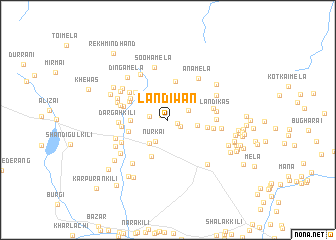 map of Landīwan