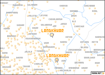 map of Landkhwar