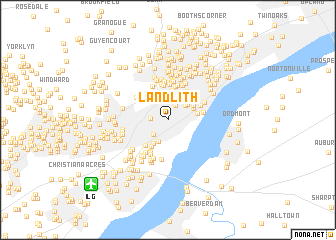 map of Landlith