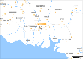 map of Landoe