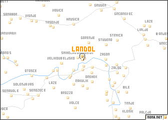 map of Landol