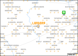 map of Landorp