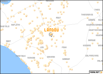 map of Landou