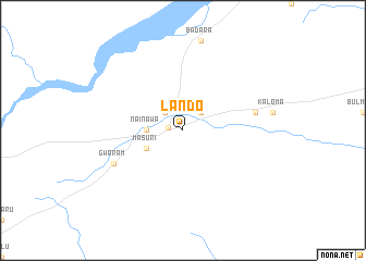 map of Lando