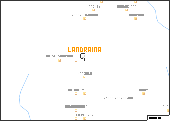 map of Landraina