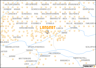 map of Landrat