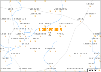 map of LʼAndrouais