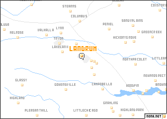 map of Landrum