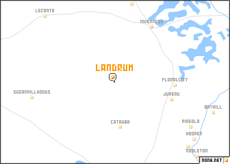 map of Landrum