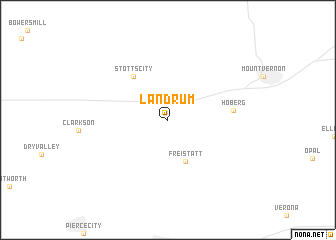 map of Landrum